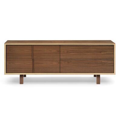 Cherner Multiflex 2 Door 2 Drawer Credenza L602D2C01 / L602D2C06 Finish Natu