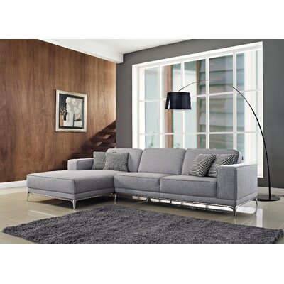 CREATIVE FURNITURE Agata Left Facing Chaise Sectional Sofa Agata Sectional LFC