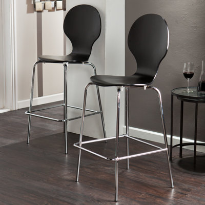 Holly & Martin 29.25 Bar Stool BC8421 / BC8427 Seat Finish Black