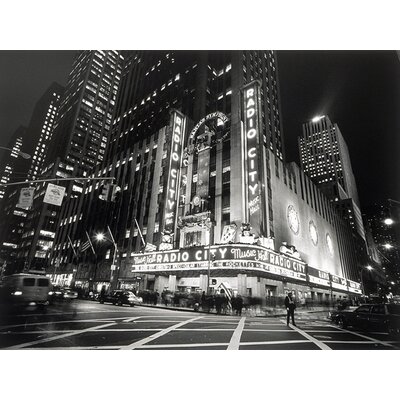 Graham & Brown Metallic City Lights Photographic Print on Canvas 40 888