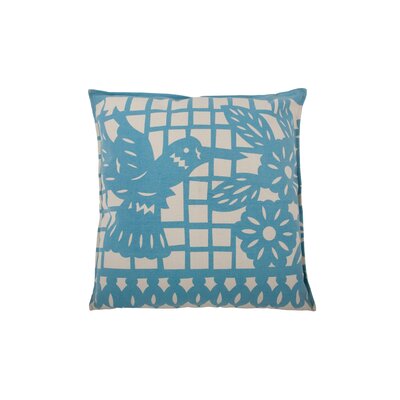 Thomas Paul Mod Mex Accent Pillow Hummingbird CT 0121 BLU