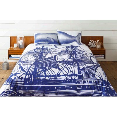 Thomas Paul Ship Duvet Cover DC 028 INK Size King