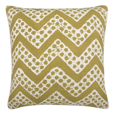 Thomas Paul Fragments Chevron Pillow 23 C Color Ochre