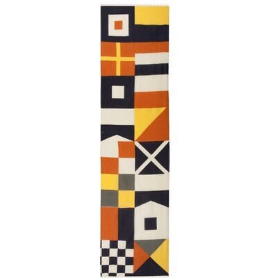 Thomas Paul Flags Scarf AC0356 LAV Color Alcazar