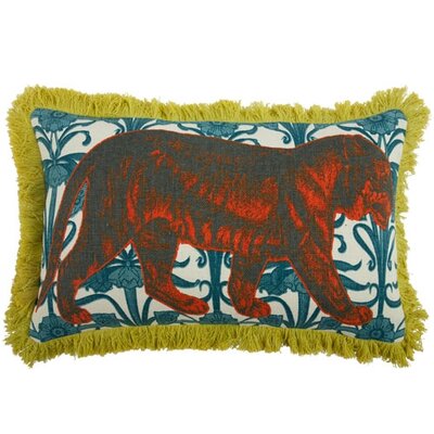 Thomas Paul Tiger 12x20 Pillow LN0510 AQU S