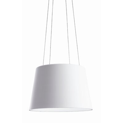 FontanaArte Aurea Hanging Lamp 5483 Finish White