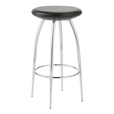 Eurostyle Rizzo 24.5 Bar Stool 01191 / 01194 Seat Color Black