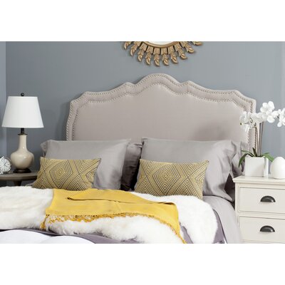 Safavieh Skyler Upholstered Headboard MCR4004A / MCR4005A Size Queen