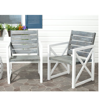Laurel Foundry Modern Farmhouse Schweigert Patio Dining Chair Laurel Foundry Modern Farmhouse