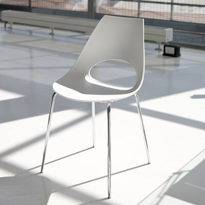 Bontempi Casa Shark Side Chair 04.67 Finish White