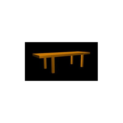 Vondom Jut mesa Dining Table 44407 Finish Orange