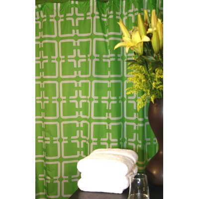 Plush Living Blocks Shower Curtain 192206