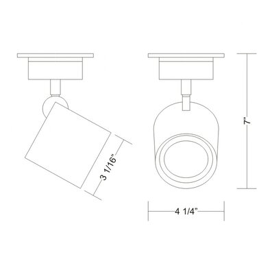 Zaneen Lighting Kronn Wall Flush Mount D9 2076 / D9 2077 Finish Chrome