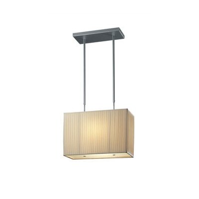 Zaneen Lighting Blissy Single Light Pendant D8 103 Finish Gray Metal with Pl