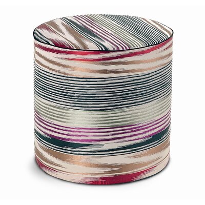 Missoni Home Nantes Cylindrical Pouf Ottoman 1N4LV00 024 160