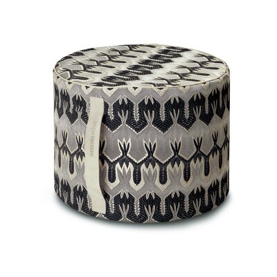 Missoni Home Ormond Cylindrical Pouf Ottoman 1O4LV00 021 Fabric 601