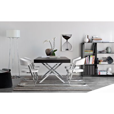 Calligaris Axel Extension Dining Table CS/4060 R_P Top Finish Wenge, Base Fi