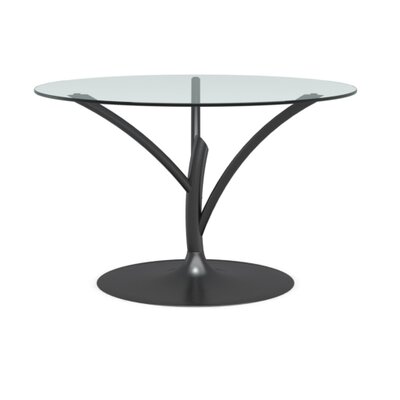 Calligaris Acacia Fixed Dining Table CS/4071 V 120_G Base Finish Matte Black