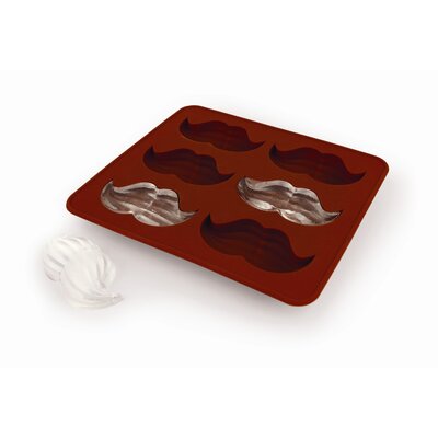 Kikkerland Mustache Ice Tray CU62