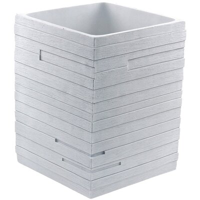 Gedy by Nameeks Quadrott Waste Basket Gedy QU09 02 / Gedy QU09 14 Color White