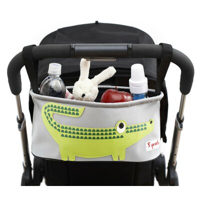 3 Sprouts Crocodile Stroller Organizer USOCRO