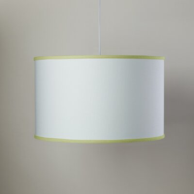 Oilo 3 Light Cylinder Pendant WHLC Shade Color Spring Green Trim