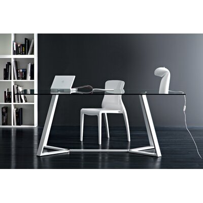 Domitalia Archie Dining Table ARCHI.T.1813 Finish White Lacquered