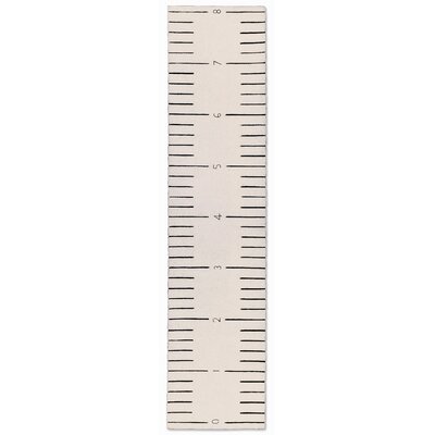 Gandia Blasco Hand Tufted Metro White Rug METRO white Rug Size Runner 3 x 1