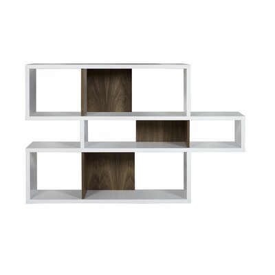 Tema London Composition 39 Bookcase 9500.31 Finish Matte White / Walnut