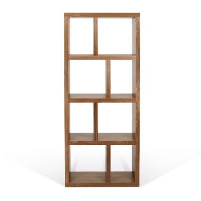 Tema Berlin 4 Level 63 Shelf Bookcase 9500.31 Finish Walnut