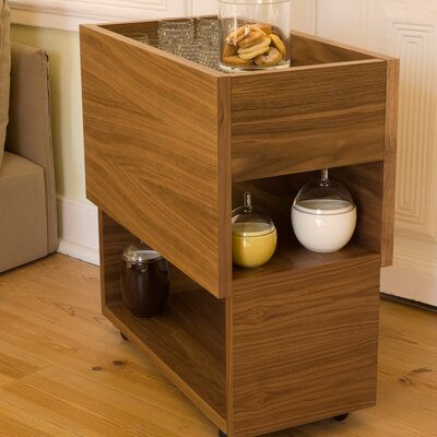 Tema Cocoon Serving Cart 900.61 Finish Walnut