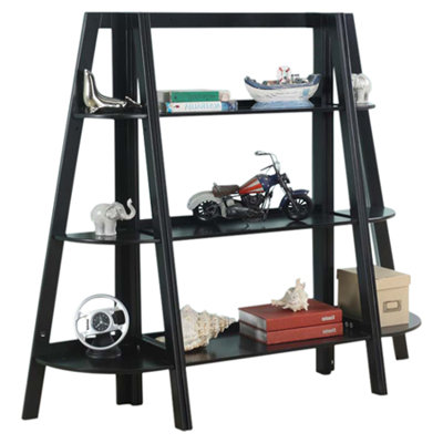 InRoom Designs 43 Bookcase BK27 / BK28 Finish Black