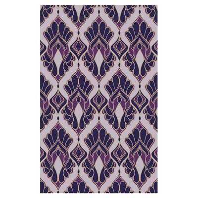 Malene b Voyages Lilac Mist  Rug VOY50 Rug Size 36 x 53