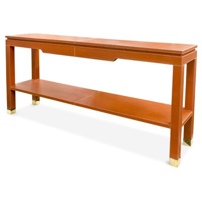 Jonathan Adler Preston Console Table 479 Finish Orange