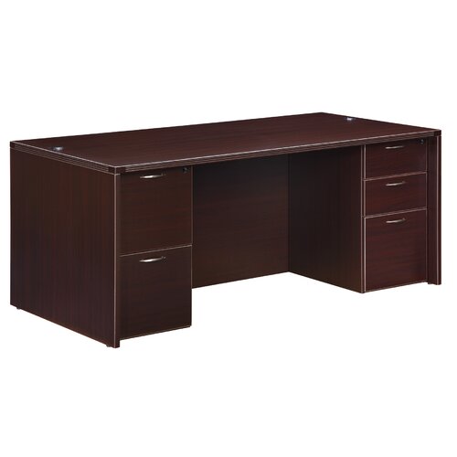 DMi Fairplex 71 Executive Desk with 5 Drawers 7004 36