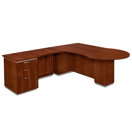 DMi Pimlico 72 W Left Peninsula L Shape Executive Desk 702   X   46 Finish 