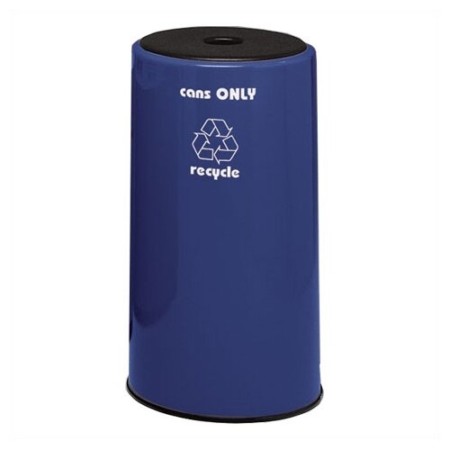 Witt Fiberglass Series 21 Gallon Round Recycling Container 11R 1630G