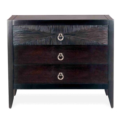 BrownstoneFurniture Camden 3 Drawer Large Nightstand CMR106