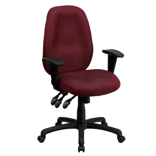 FlashFurniture High Back Multi Functional Ergonomic Task Chair BT 6191H  Fini