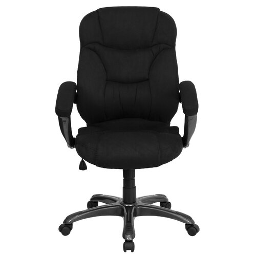 FlashFurniture High Back Microfiber Upholstered Office Chair GO725 Microfiber