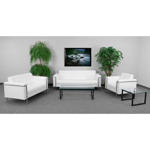 FlashFurniture Hercules Lesley Series Reception Set ZB LESLEY 8090 SET  GG Co