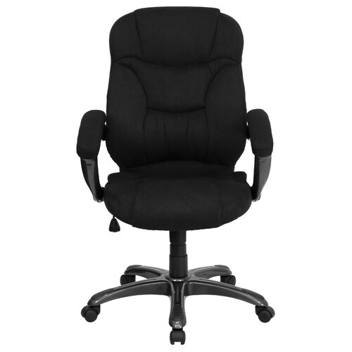 FlashFurniture High Back Microfiber Upholstered Office Chair GO725 Microfiber