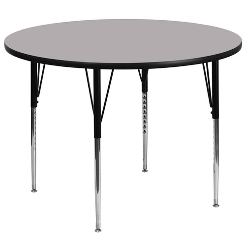 FlashFurniture Round Activity Table XU A60 RND  Finish Grey