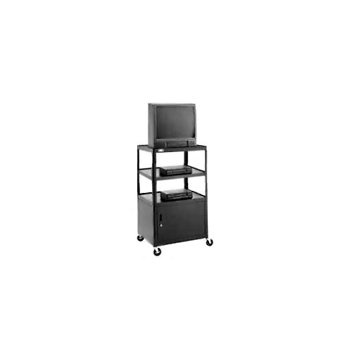 Da Lite Pixmobile 25 x 30 Shelf Height Adjustable Multi Shelf Cart With Cab