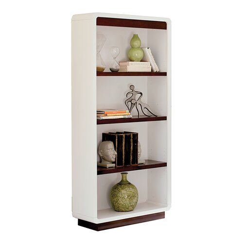 Martin Home Furnishings iNfinity 60 Bookcase IN3066W / IN3066B Finish Brigh