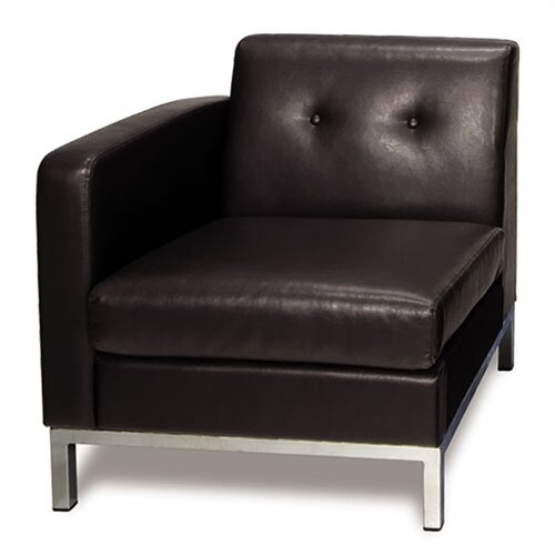 Ave Six Wall Street Chair WST51LF E34 Color Espresso