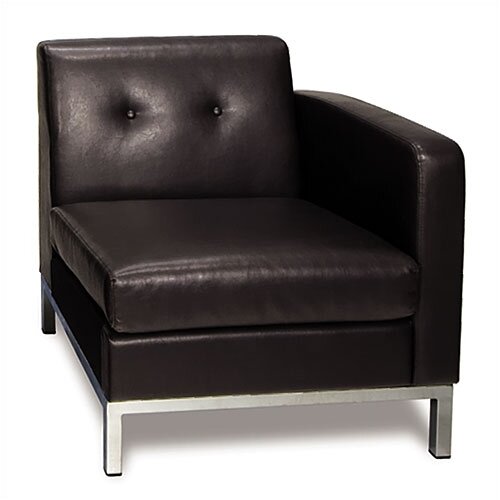 Ave Six Wall Street Chair WST51RF E34 Color Black