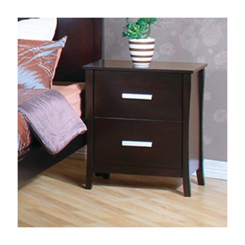 Wildon Home ® Newport 2 Drawer Nightstand 5632