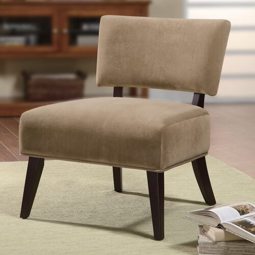 Wildon Home ® Oversized Fabric Slipper Chair 460508 Color Tan