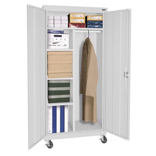 Sandusky Transport 36 Mobile Combination Wardrobe Cabinet TACR 362472 00 Col